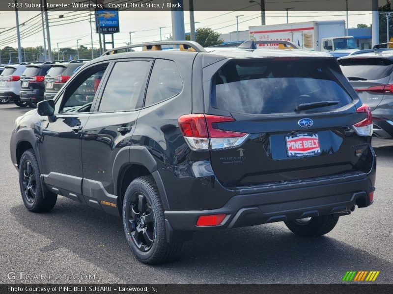 Crystal Black Silica / Black 2023 Subaru Forester Wilderness