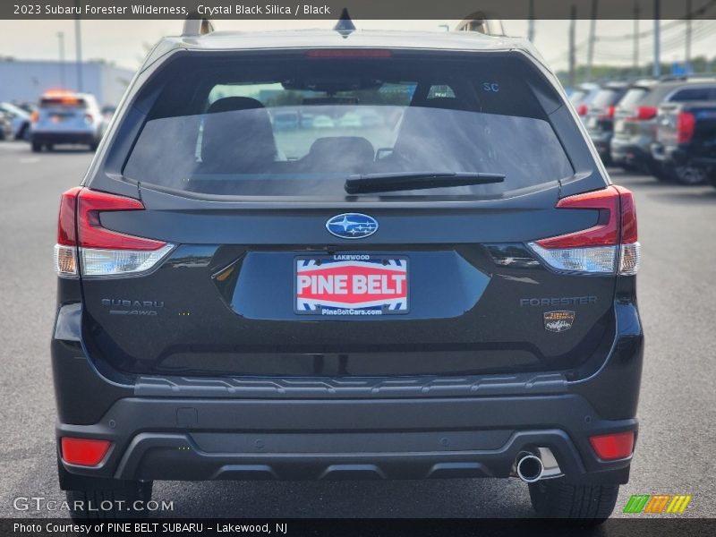 Crystal Black Silica / Black 2023 Subaru Forester Wilderness