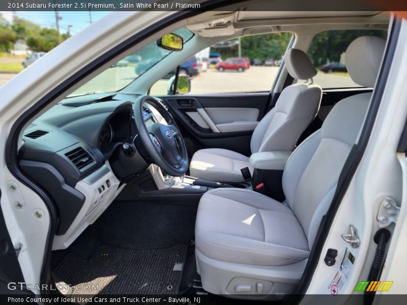  2014 Forester 2.5i Premium Platinum Interior