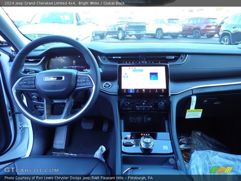 Bright White / Global Black 2024 Jeep Grand Cherokee Limited 4x4