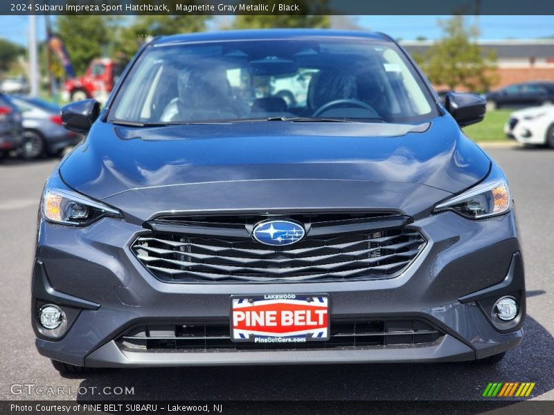 Magnetite Gray Metallic / Black 2024 Subaru Impreza Sport Hatchback