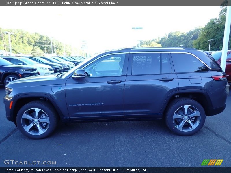 Baltic Gray Metallic / Global Black 2024 Jeep Grand Cherokee 4XE