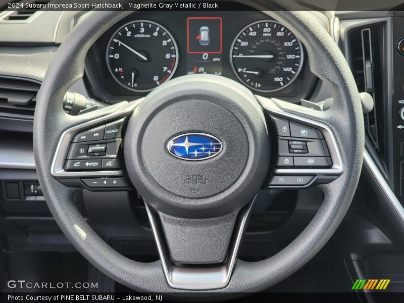 Magnetite Gray Metallic / Black 2024 Subaru Impreza Sport Hatchback