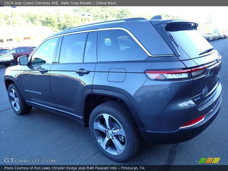 Baltic Gray Metallic / Global Black 2024 Jeep Grand Cherokee 4XE