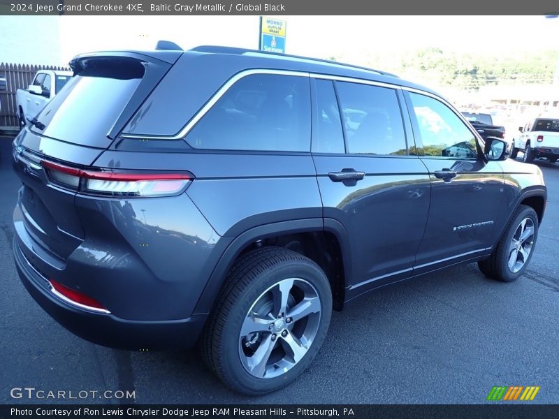 Baltic Gray Metallic / Global Black 2024 Jeep Grand Cherokee 4XE