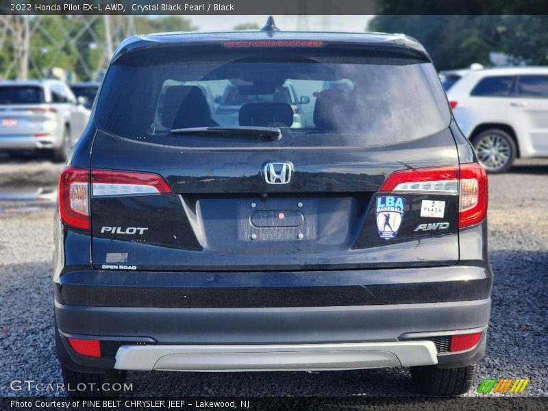 Crystal Black Pearl / Black 2022 Honda Pilot EX-L AWD
