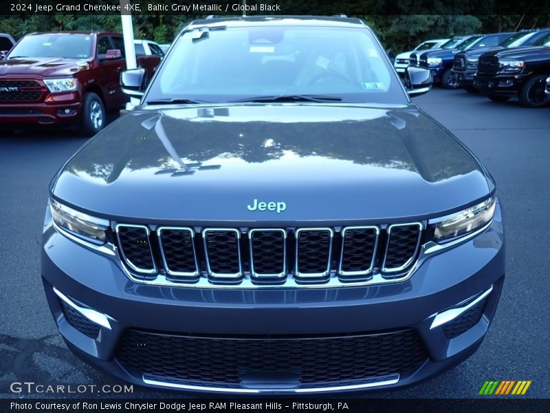 Baltic Gray Metallic / Global Black 2024 Jeep Grand Cherokee 4XE
