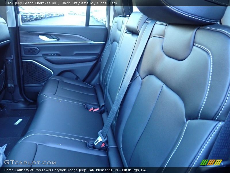 Rear Seat of 2024 Grand Cherokee 4XE