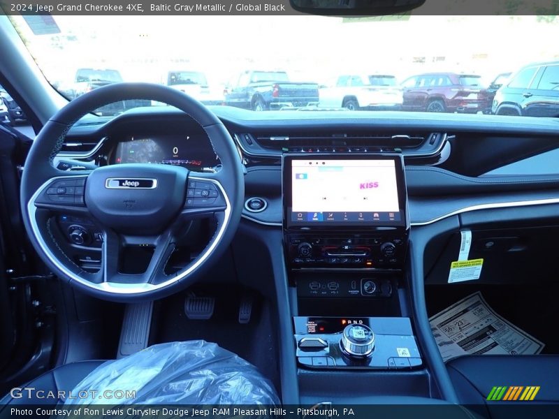 Dashboard of 2024 Grand Cherokee 4XE