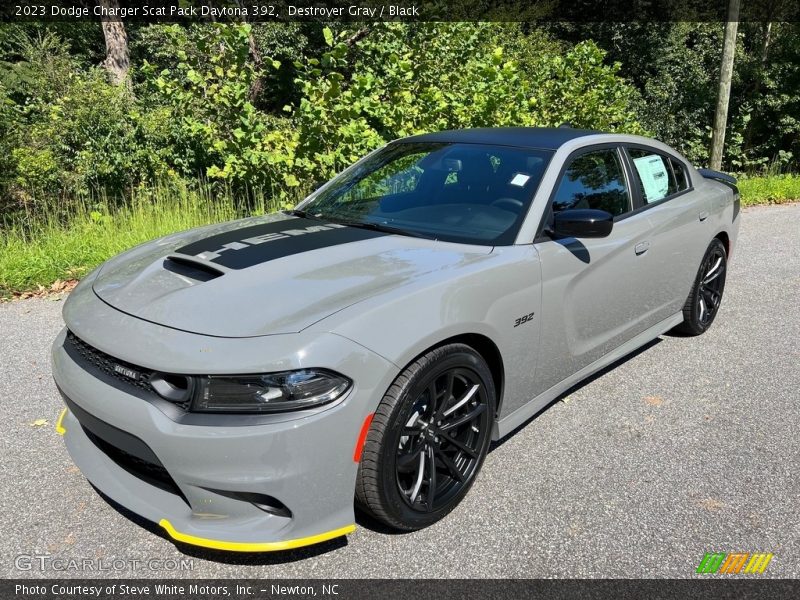 Destroyer Gray / Black 2023 Dodge Charger Scat Pack Daytona 392