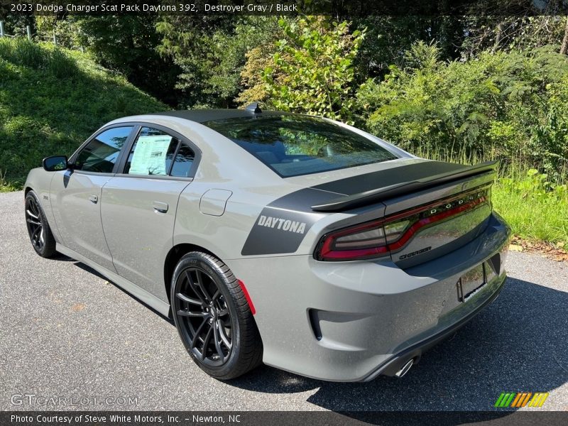 Destroyer Gray / Black 2023 Dodge Charger Scat Pack Daytona 392