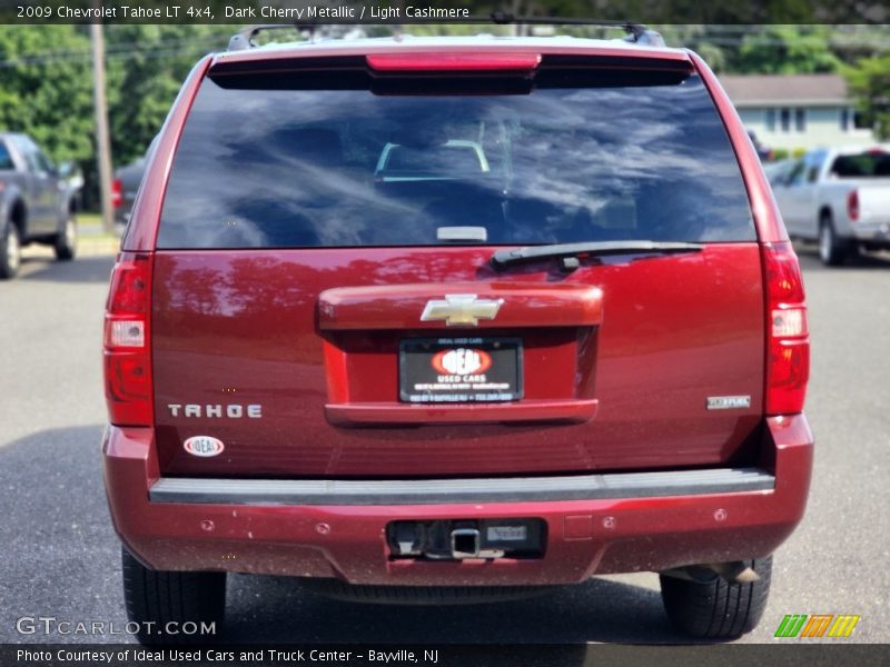 Dark Cherry Metallic / Light Cashmere 2009 Chevrolet Tahoe LT 4x4