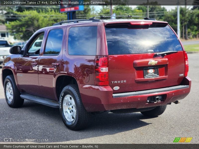 Dark Cherry Metallic / Light Cashmere 2009 Chevrolet Tahoe LT 4x4
