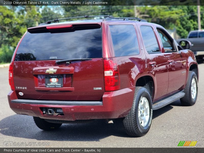 Dark Cherry Metallic / Light Cashmere 2009 Chevrolet Tahoe LT 4x4