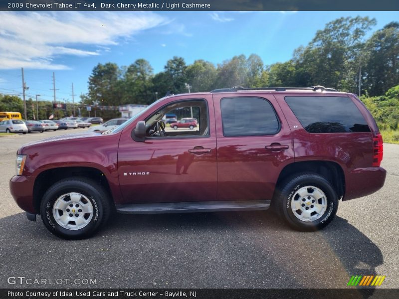Dark Cherry Metallic / Light Cashmere 2009 Chevrolet Tahoe LT 4x4