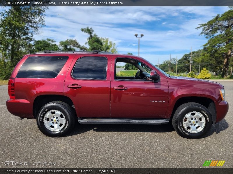 Dark Cherry Metallic / Light Cashmere 2009 Chevrolet Tahoe LT 4x4