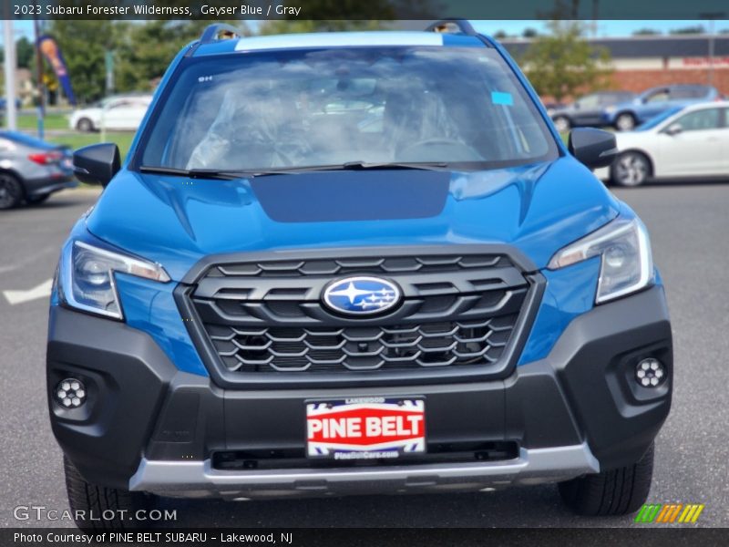 Geyser Blue / Gray 2023 Subaru Forester Wilderness