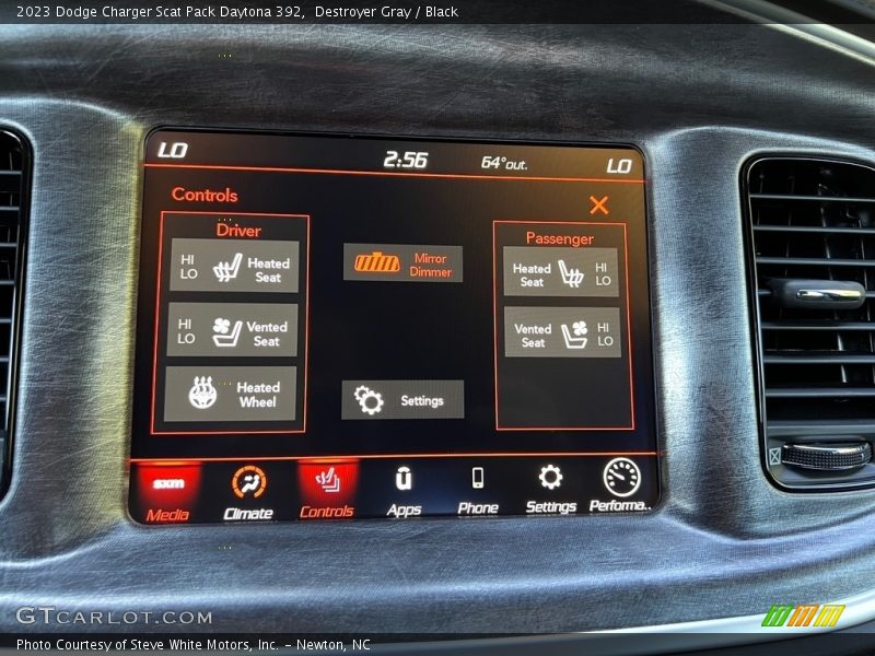 Controls of 2023 Charger Scat Pack Daytona 392