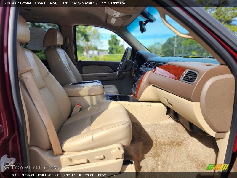 Dark Cherry Metallic / Light Cashmere 2009 Chevrolet Tahoe LT 4x4