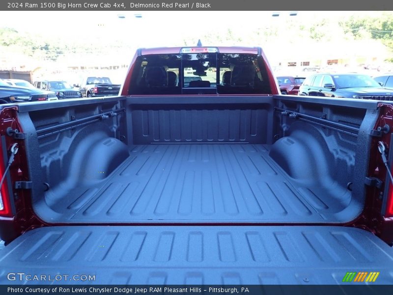 Delmonico Red Pearl / Black 2024 Ram 1500 Big Horn Crew Cab 4x4