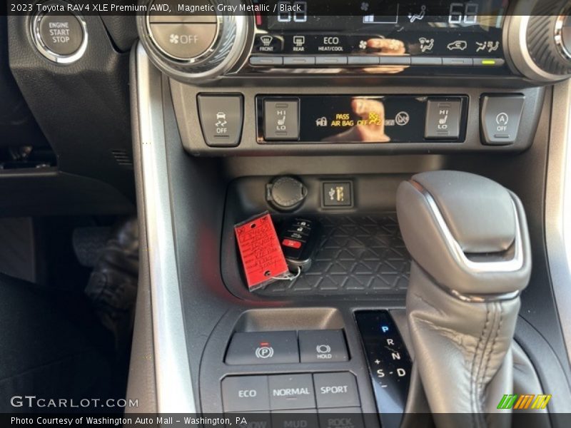 Magnetic Gray Metallic / Black 2023 Toyota RAV4 XLE Premium AWD