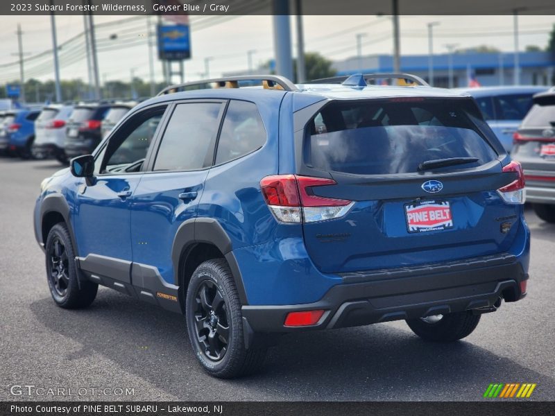 Geyser Blue / Gray 2023 Subaru Forester Wilderness