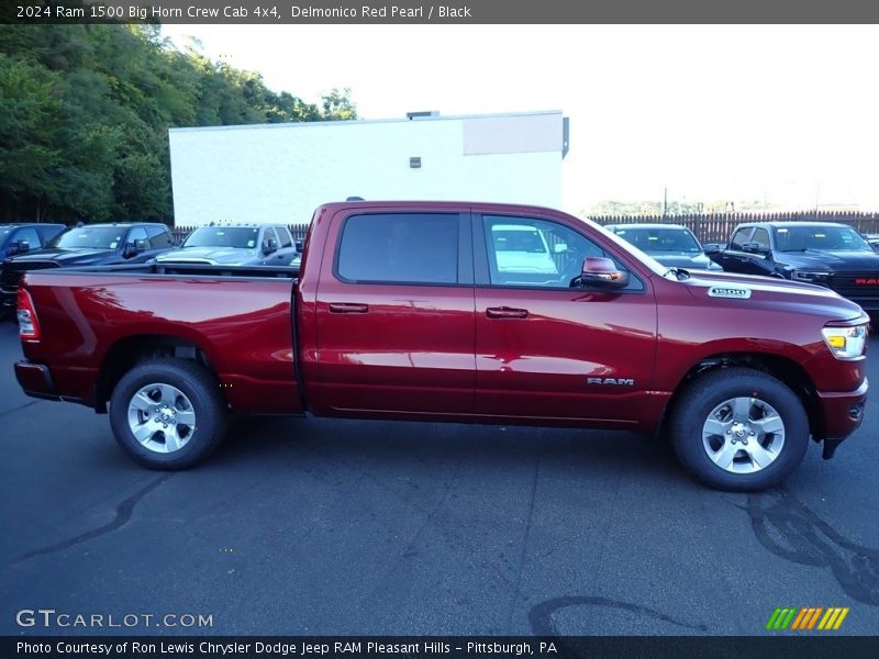  2024 1500 Big Horn Crew Cab 4x4 Delmonico Red Pearl