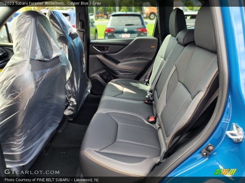 Geyser Blue / Gray 2023 Subaru Forester Wilderness