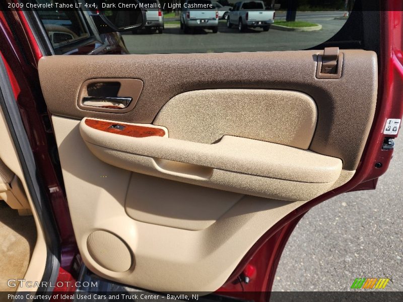 Dark Cherry Metallic / Light Cashmere 2009 Chevrolet Tahoe LT 4x4