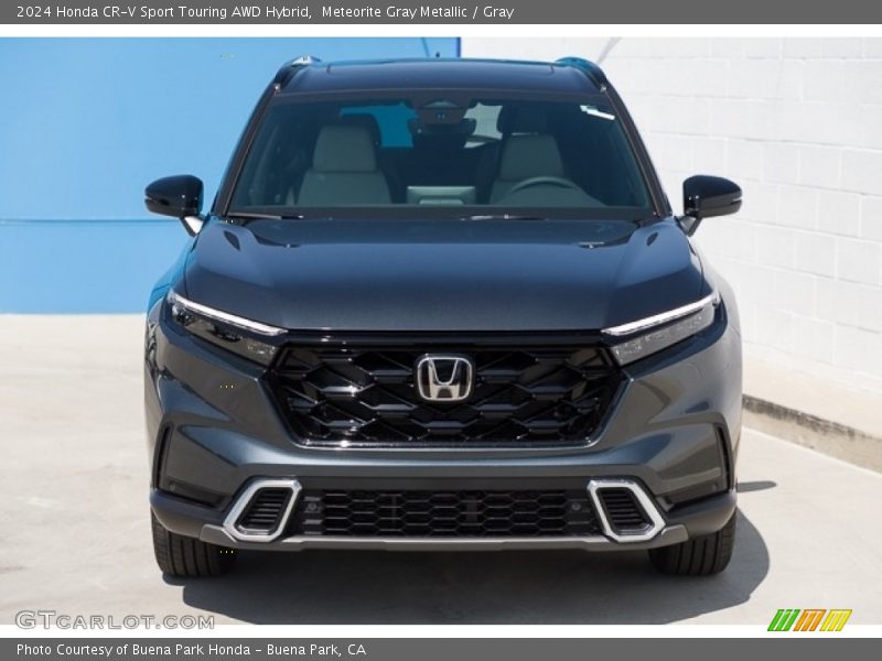 Meteorite Gray Metallic / Gray 2024 Honda CR-V Sport Touring AWD Hybrid