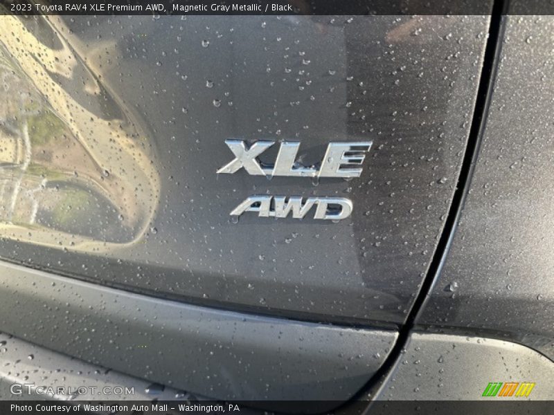 Magnetic Gray Metallic / Black 2023 Toyota RAV4 XLE Premium AWD