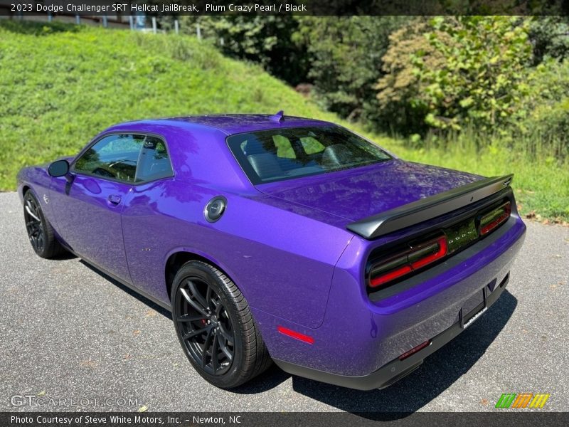 Plum Crazy Pearl / Black 2023 Dodge Challenger SRT Hellcat JailBreak