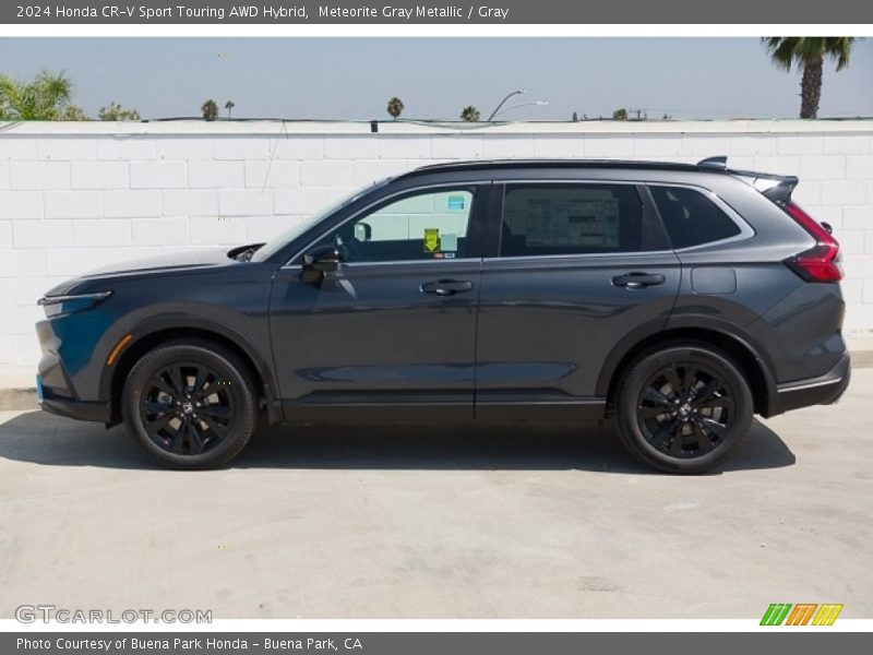Meteorite Gray Metallic / Gray 2024 Honda CR-V Sport Touring AWD Hybrid