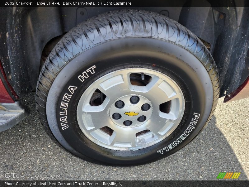 Dark Cherry Metallic / Light Cashmere 2009 Chevrolet Tahoe LT 4x4