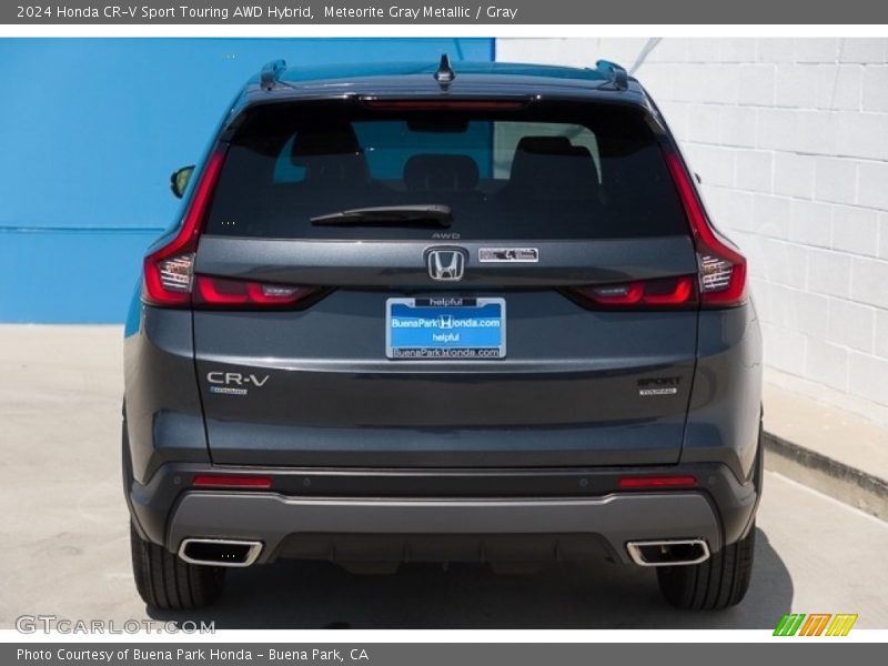 Meteorite Gray Metallic / Gray 2024 Honda CR-V Sport Touring AWD Hybrid