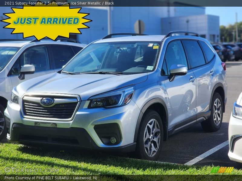Ice Silver Metallic / Black 2021 Subaru Forester 2.5i Premium