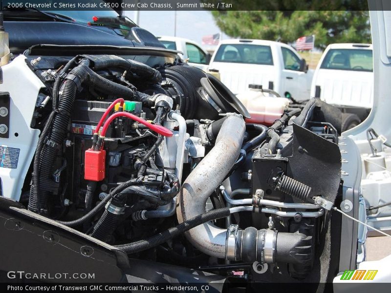 Summit White / Tan 2006 Chevrolet C Series Kodiak C4500 Crew Cab Chassis