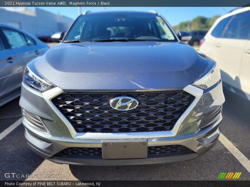 Magnetic Force / Black 2021 Hyundai Tucson Value AWD