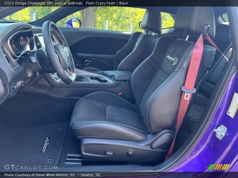 Front Seat of 2023 Challenger SRT Hellcat JailBreak