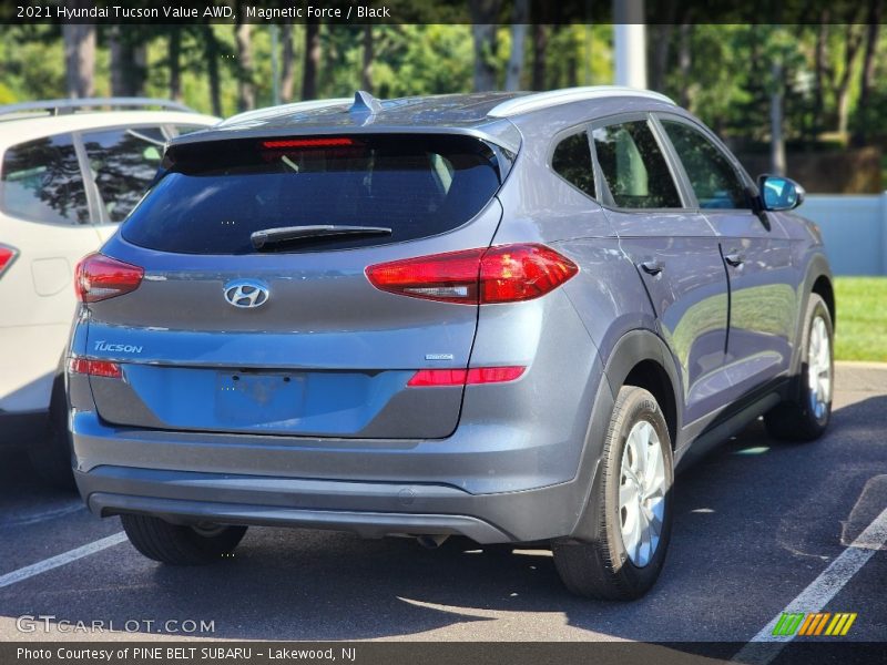 Magnetic Force / Black 2021 Hyundai Tucson Value AWD