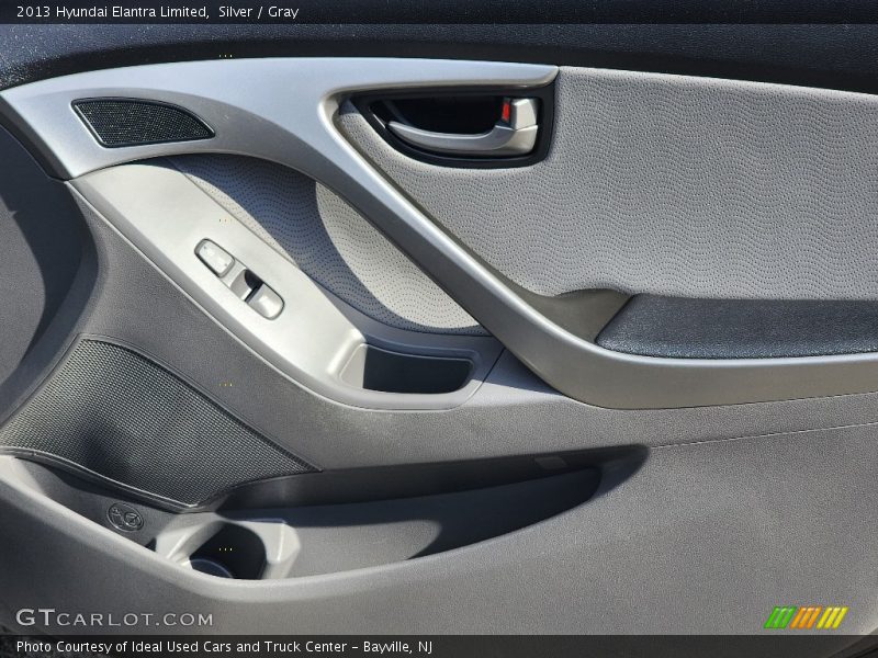 Silver / Gray 2013 Hyundai Elantra Limited