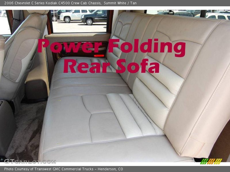 Summit White / Tan 2006 Chevrolet C Series Kodiak C4500 Crew Cab Chassis