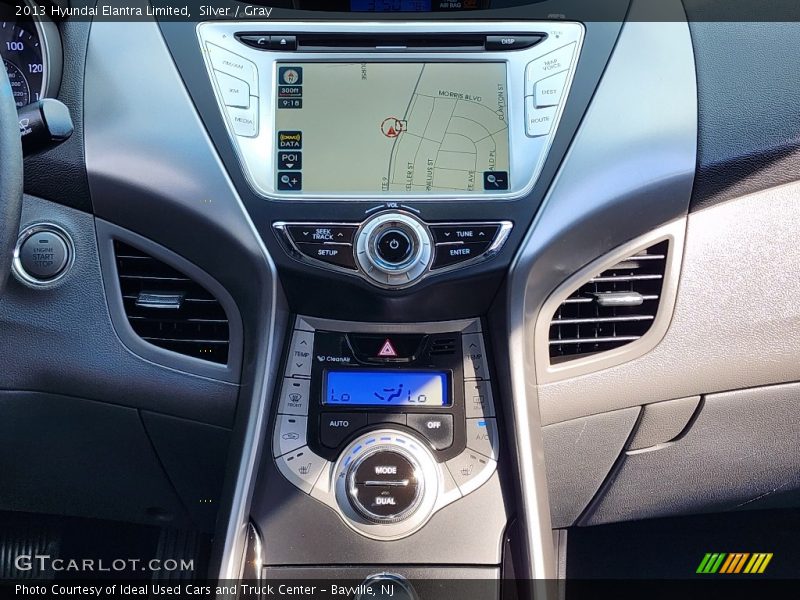 Silver / Gray 2013 Hyundai Elantra Limited