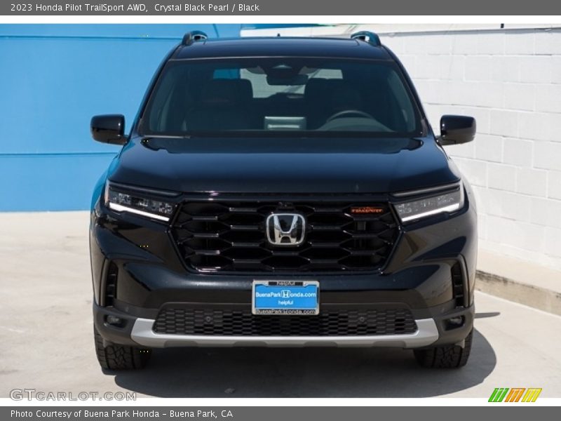 Crystal Black Pearl / Black 2023 Honda Pilot TrailSport AWD