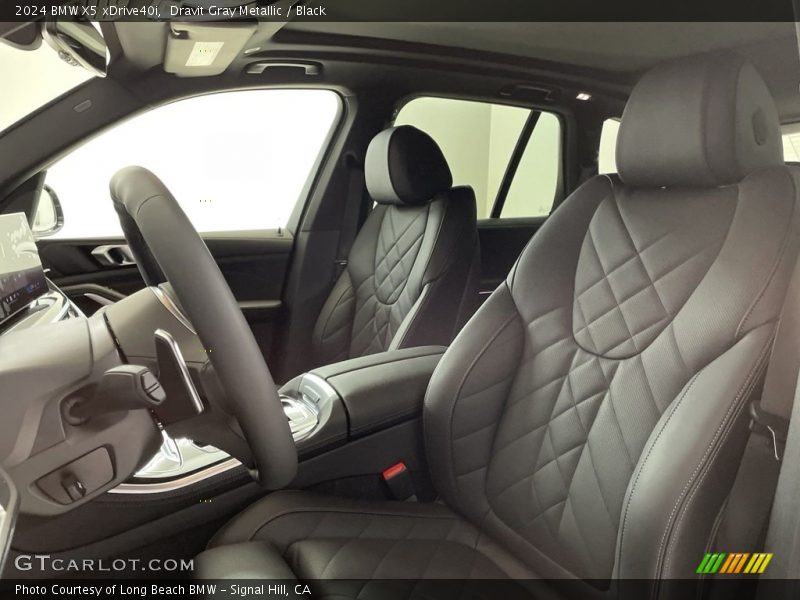 Dravit Gray Metallic / Black 2024 BMW X5 xDrive40i