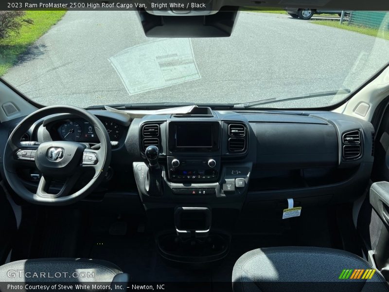 Bright White / Black 2023 Ram ProMaster 2500 High Roof Cargo Van