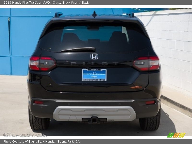 Crystal Black Pearl / Black 2023 Honda Pilot TrailSport AWD