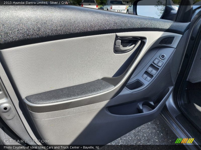 Silver / Gray 2013 Hyundai Elantra Limited