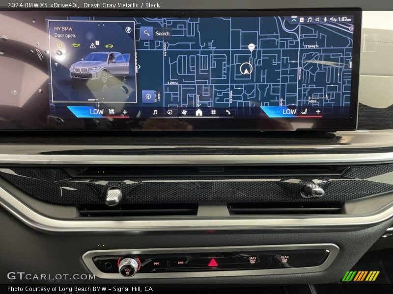 Dravit Gray Metallic / Black 2024 BMW X5 xDrive40i