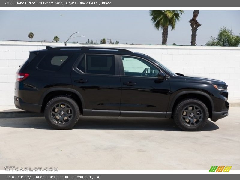 Crystal Black Pearl / Black 2023 Honda Pilot TrailSport AWD